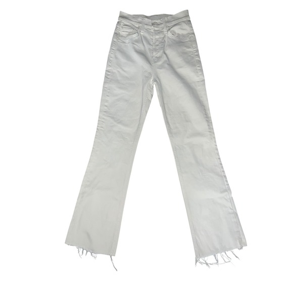 MOTHER  designer The Tripper Ankle Fray Play Date Size 24 Coastal Boho Bohemian - Picture 5 of 12